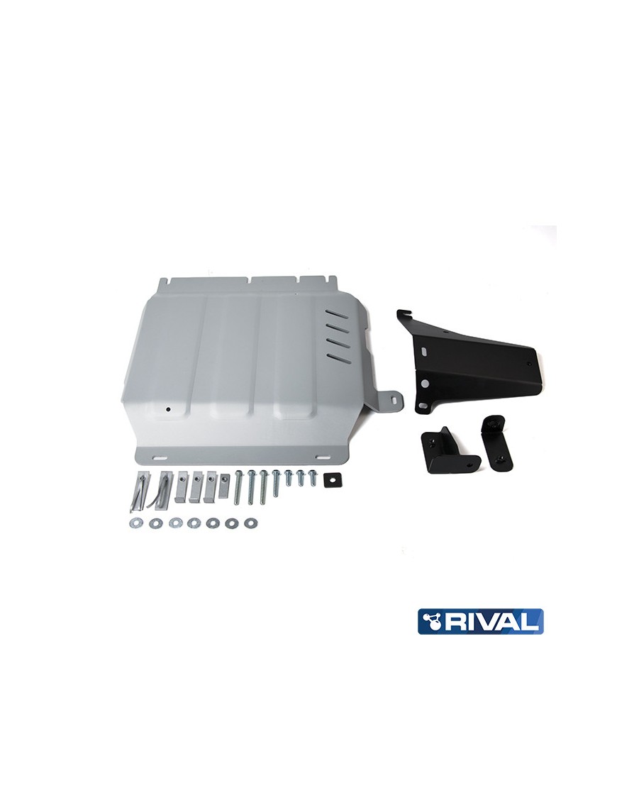 Osłona reduktora Rival aluminium 4 mm — Nissan Navara (Frontier) D23 / D40