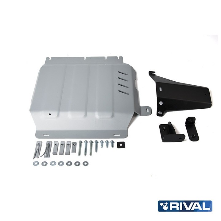 Osłona reduktora Rival aluminium 4 mm — Nissan Navara (Frontier) D23 / D40 - ujęcie 2
