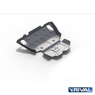Osłona chłodnicy i silnika Rival — aluminium 4 mm — Toyota Hilux 2005-2011, 2011-2015