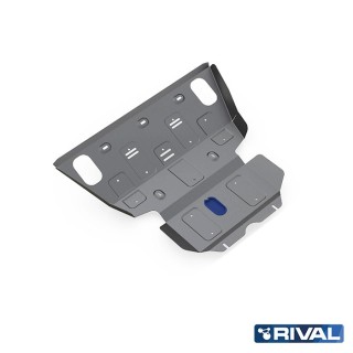 Osłona chłodnicy i silnika Rival — aluminium 4 mm — Toyota Hilux 2005-2011, 2011-2015 - ujęcie 2