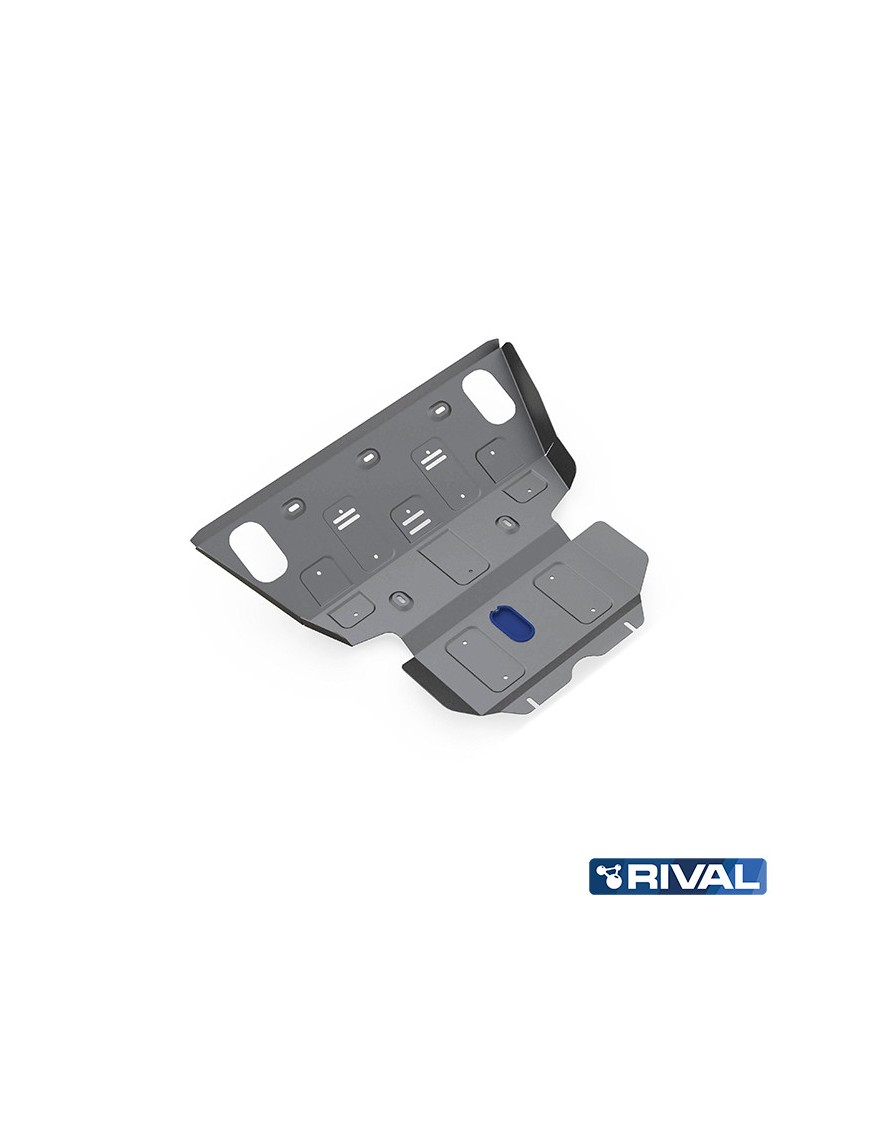 Osłona chłodnicy i silnika Rival — aluminium 4 mm — Toyota Hilux 2005-2011, 2011-2015