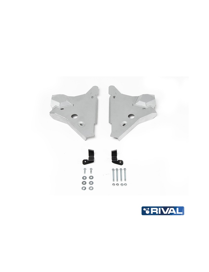 Osłona wahaczy przednich Rival aluminium 6 mm — Nissan Navara (Frontier) D23 2014-2021 2.3d