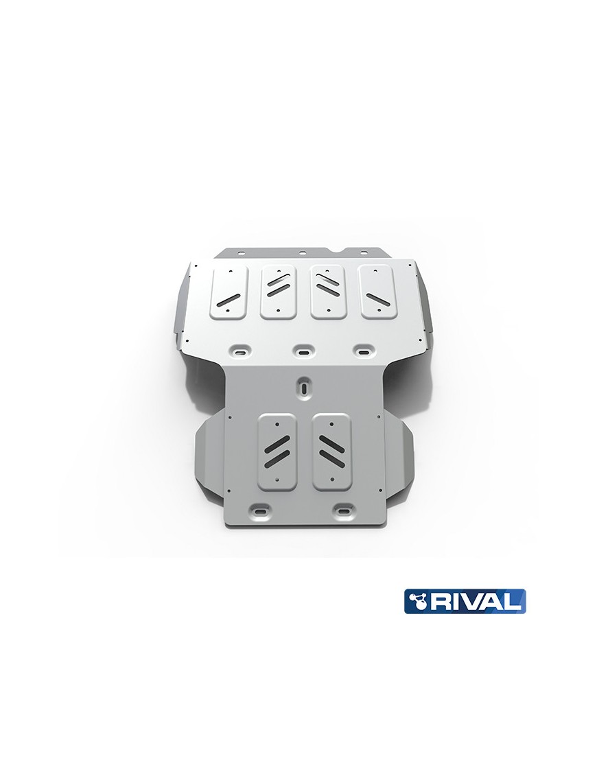 Osłona chłodnicy i silnika Rival — aluminium 6 mm — Toyota Land Cruiser 100 1998-2007
