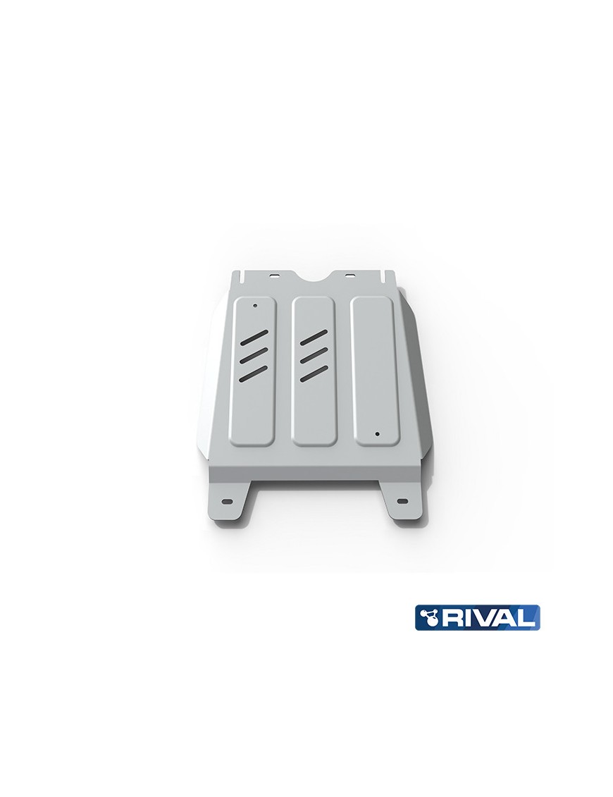 Osłona skrzyni biegów Rival — aluminium 4 mm — Toyota Hilux 2015-2020, 2020-2025