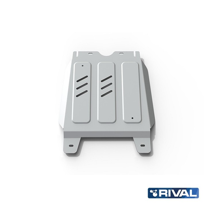 Osłona skrzyni biegów Rival — aluminium 4 mm — Toyota Hilux 2015-2020, 2020-2025