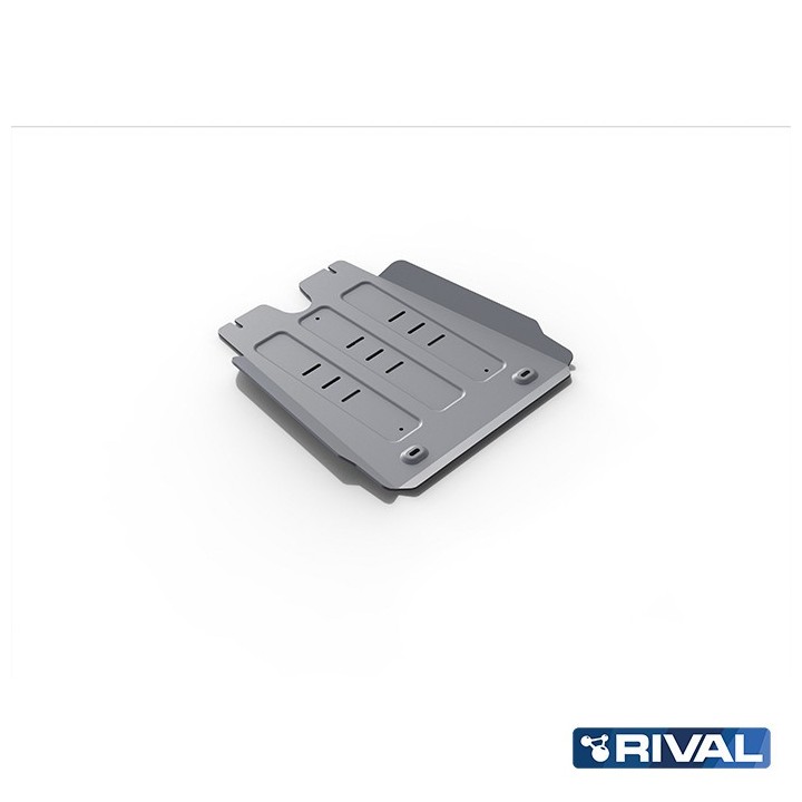 Osłona skrzyni biegów Rival — aluminium 4 mm — Toyota Hilux 2005-2011, 2011-2015 - ujęcie 2