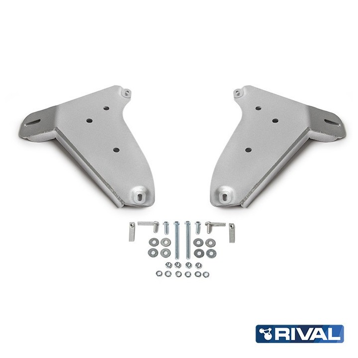 Osłona wahaczy przednich Rival — aluminium 4 mm — VW Amarok 2010-2016, 2016-2020 - ujęcie 2