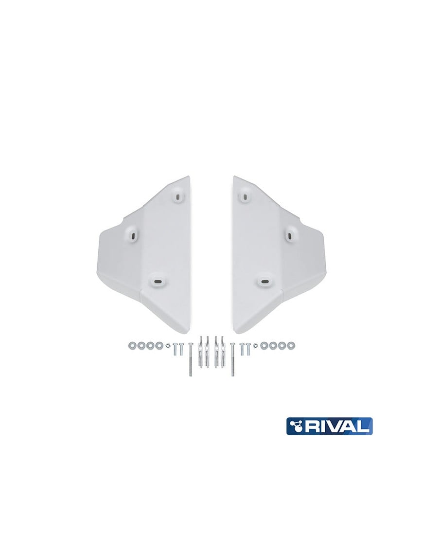 Osłona wahaczy przednich Rival — aluminium 6 mm — Isuzu D-Max od 2021