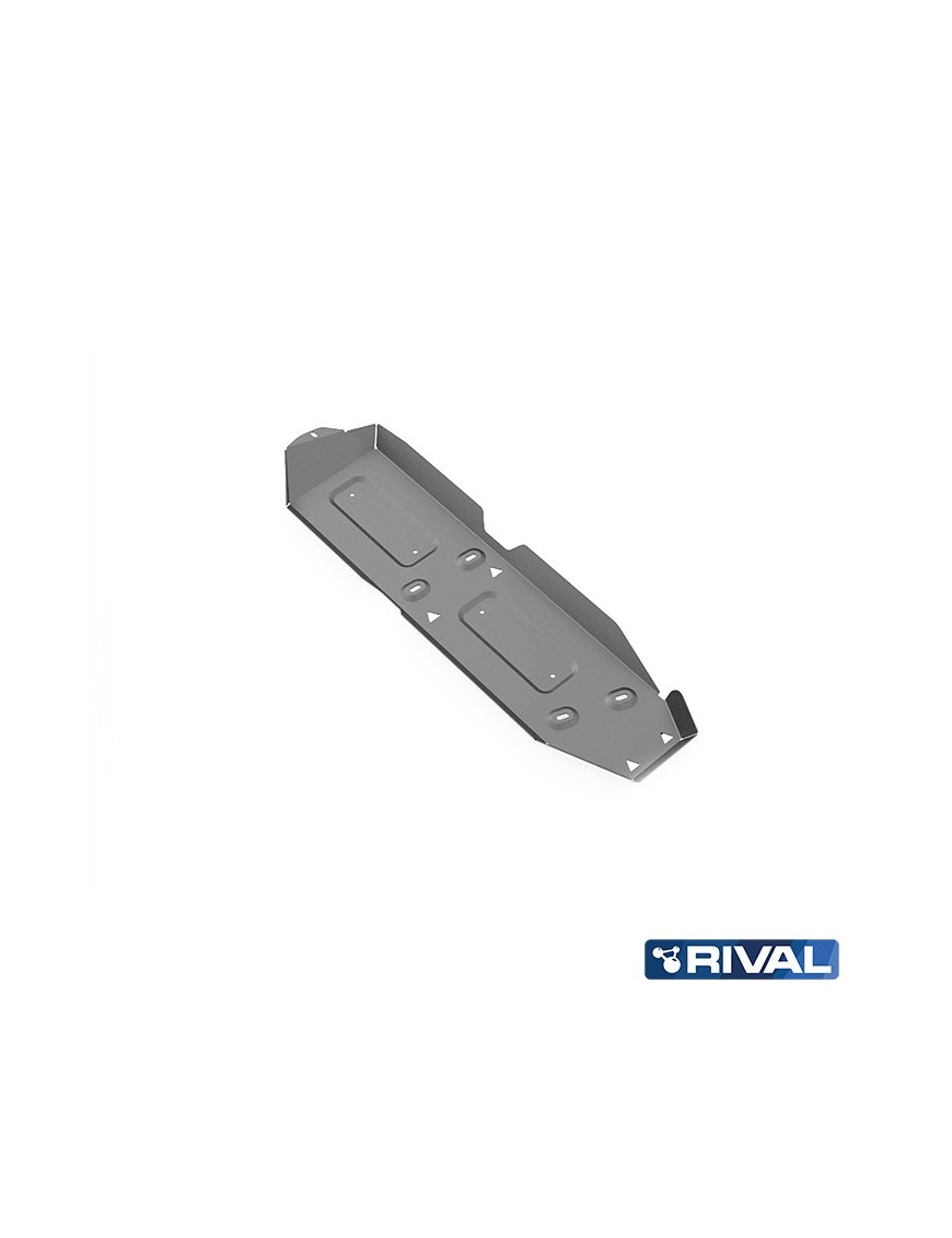 Osłona zbiornika paliwa Rival — aluminium 4 mm — Volkswagen Amarok 2010-2020, 2.0 i 3.0 TDI