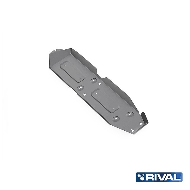 Osłona zbiornika paliwa Rival — aluminium 4 mm — Volkswagen Amarok 2010-2020, 2.0 i 3.0 TDI - ujęcie 2