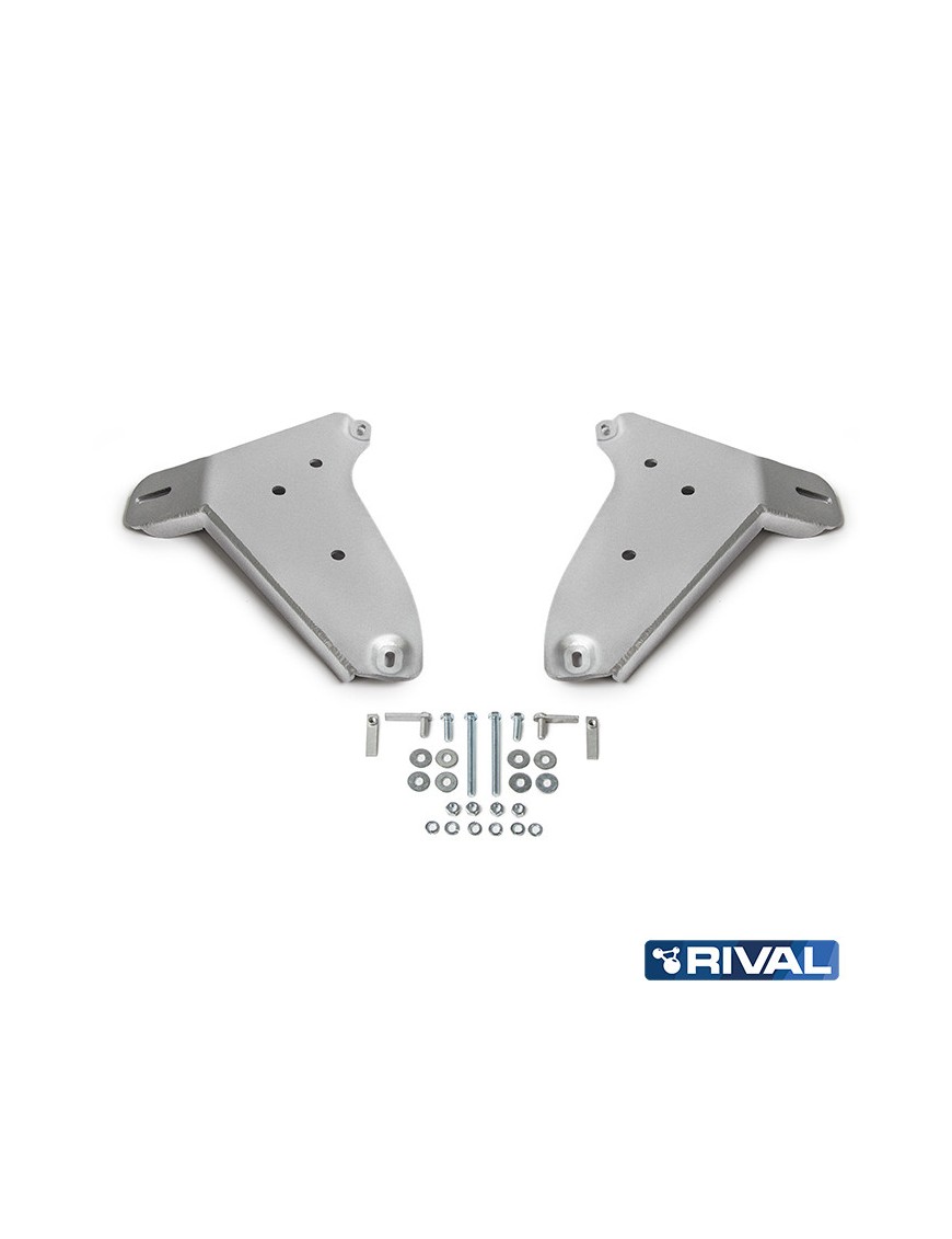 Osłona wahaczy przednich Rival — aluminium 6 mm — VW Amarok 2010-2016, 2016-2020