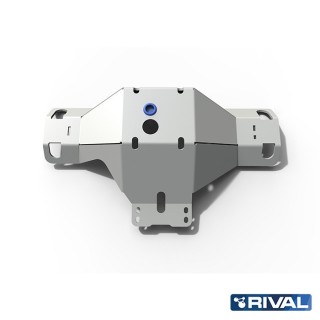 Osłona tylnego dyferencjału Rival — aluminium 6 mm — VW Amarok 2010-2016, 2016-2020