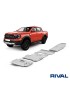 Zestaw osłon Rival — silnik, skrzynia, reduktor, zbiornik paliwa — aluminium 6 mm — Ford Ranger Raptor od 2022