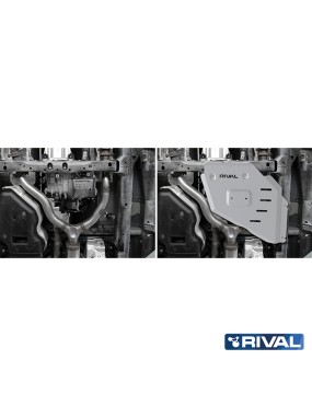 Osłona reduktora Rival — aluminium 6 mm — Toyota Land Cruiser 300 od 2021