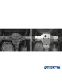 Osłona tylnego dyferencjału Rival — aluminium 6 mm — VW Amarok 2010-2016, 2016-2020