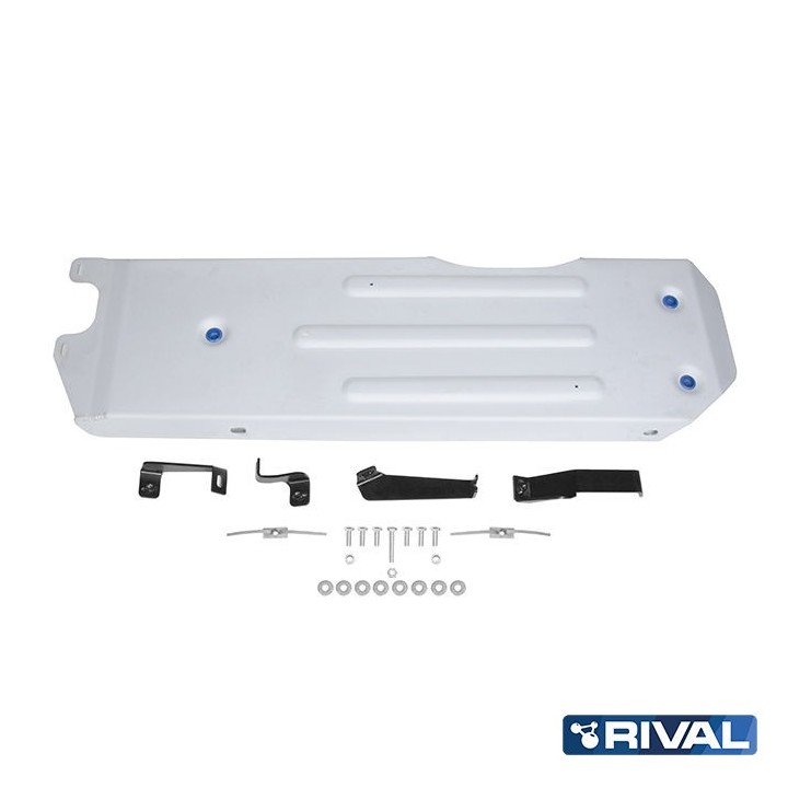 Osłona zbiornika paliwa Rival — aluminium 6 mm — Isuzu D-Max 4WD od 2021