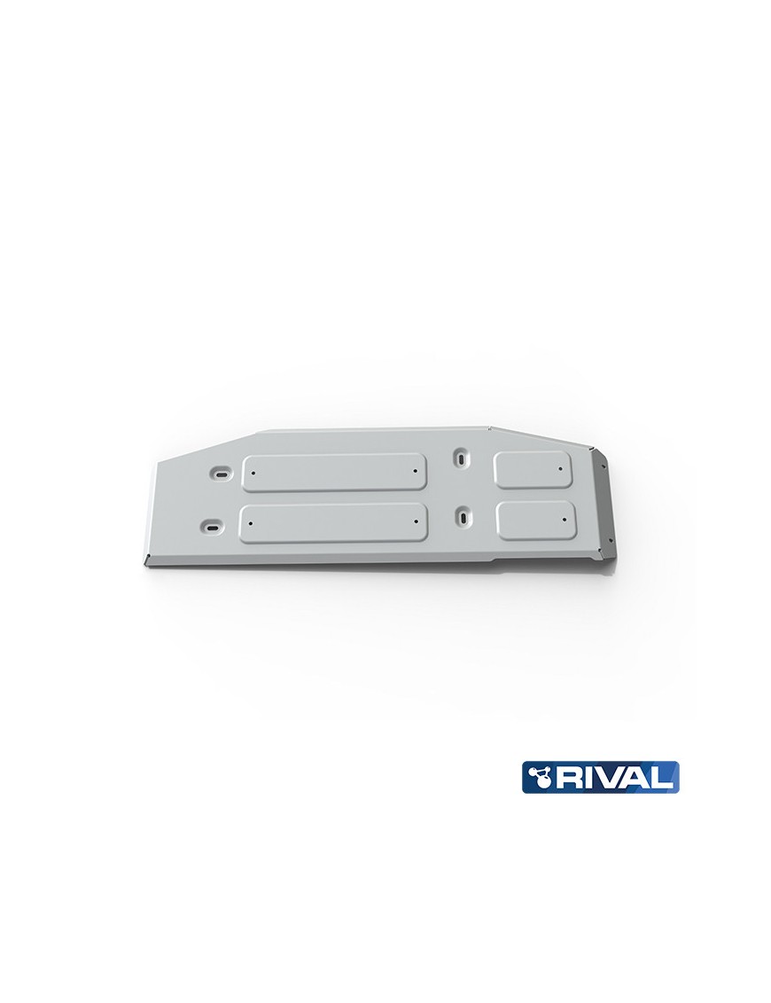 Osłona zbiornika paliwa Rival — aluminium 4 mm — Toyota Hilux Revo 2015-2020, 2020-2025