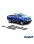 Zestaw osłon aluminiowych Rival 4 mm — chłodnica, silnik, skrzynia, reduktor, zbiornik paliwa i AdBlue — Ford Ranger 2011-2022