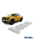 Zestaw osłon Rival 6 mm — chłodnica, silnik, skrzynia, reduktor — Ford Everest, Ranger, VW Amarok od 2022