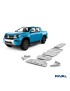 Zestaw osłon Rival 6 elementów — chłodnica, silnik, skrzynia, reduktor, bak, wahacze — alu 6 mm — Ford Ranger, VW Amarok od 2022