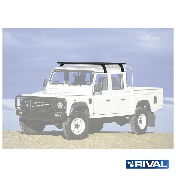 Bagażnik dachowy modułowy Rival — Land Rover Defender 130 1990-2016