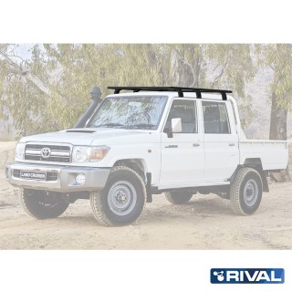 Bagażnik dachowy modułowy Rival — Toyota Land Cruiser 79 Double Cab