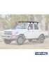Bagażnik dachowy modułowy Rival — Toyota Land Cruiser 79 Double Cab