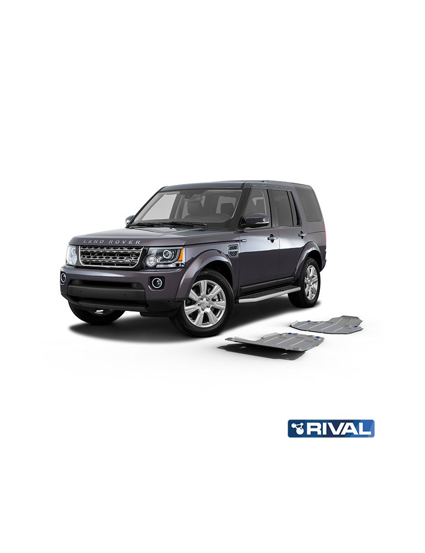 Zestaw osłon Rival — chłodnica, silnik, skrzynia, reduktor — Land Rover Discovery IV 2009-2015