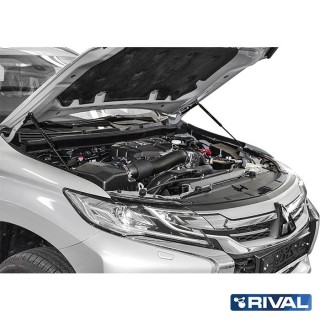 Siłowniki maski Rival — Mitsubishi L200 od 2015 i Pajero Sport od 2016 - ujęcie 2