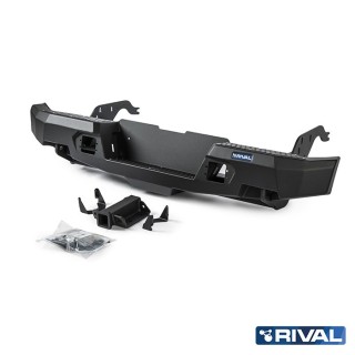 Zderzak tylny aluminiowy Rival bez oświetlenia LED — Ford Ranger 2011-2022