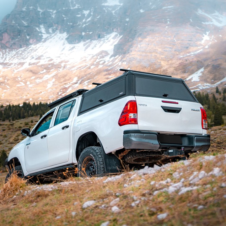 Aluminiowa zabudowa paki Rival (Double Cab) — Toyota Hilux 2015-2025 - ujęcie 3