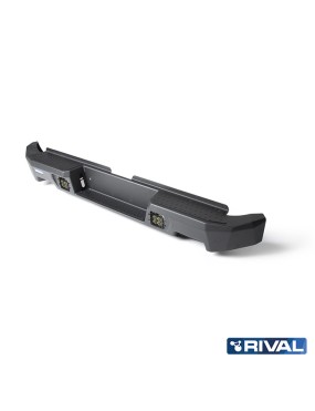 Zderzak tylny aluminiowy Rival z LED — Nissan Navara (Frontier) Double Cab 2014-2021