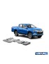 Zestaw osłon Rival 6 mm — chłodnica, silnik, skrzynia, reduktor, zbiornik — Mitsubishi L200, Pajero Sport