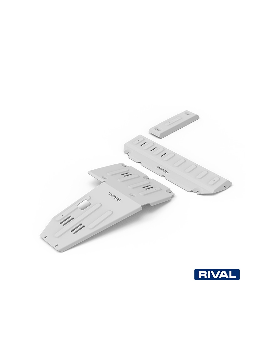 Zestaw osłon Rival — silnik i reduktor — aluminium 6 mm — Ineos Grenadier od 2023