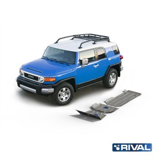 Zestaw osłon Rival — silnik, skrzynia biegów, reduktor — Toyota Land Cruiser Prado 120 / FJ Cruiser