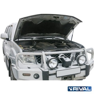 Siłowniki maski Rival — Nissan Navara i Pathfinder 2004-2015 - ujęcie 2
