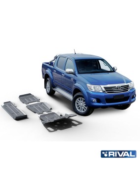Zestaw osłon Rival alu 4 mm...