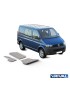 Zestaw osłon Rival z osłoną dyferencjału — aluminium 6 mm — VW T6 4WD od 2015, bez Euro6
