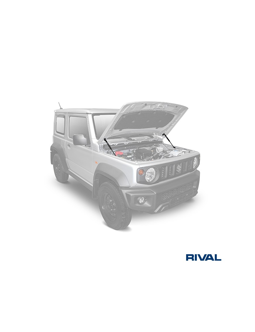 Siłowniki maski Rival — Suzuki Jimny od 2018
