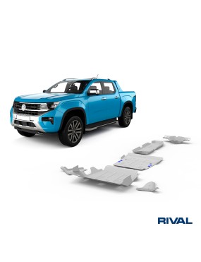 Zestaw osłon Rival — chłodnica, silnik, skrzynia, reduktor, wahacze, zbiornik, dyferencjał — 6 mm — Amarok