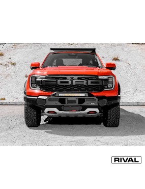 Zderzak przedni aluminiowy Rival 6 mm z oświetleniem LED — Ford Ranger Raptor od 2022