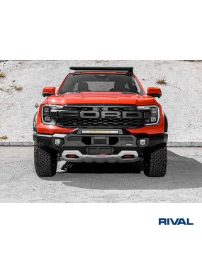 Zderzak przedni aluminiowy Rival 6 mm z oświetleniem LED — Ford Ranger Raptor od 2022