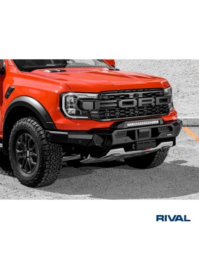 Zderzak przedni aluminiowy Rival 6 mm z oświetleniem LED — Ford Ranger Raptor od 2022