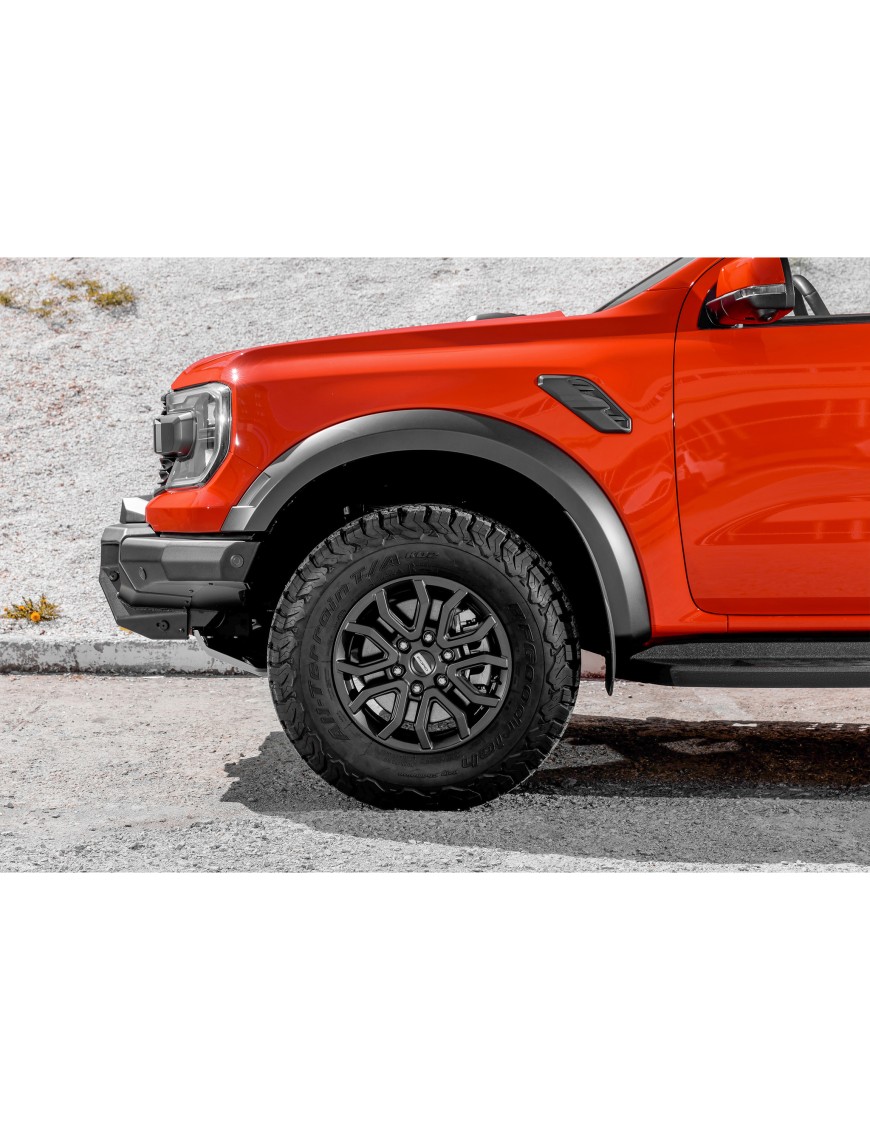 Zderzak przedni aluminiowy Rival 6 mm z oświetleniem LED — Ford Ranger Raptor od 2022