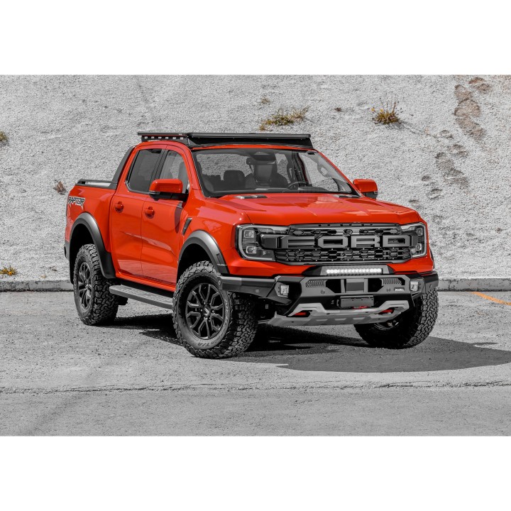 Zderzak przedni aluminiowy Rival 6 mm z oświetleniem LED — Ford Ranger Raptor od 2022 - ujęcie 12