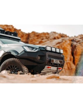 Zderzak przedni aluminiowy Rival bez LED — Isuzu D-Max 2021-2023