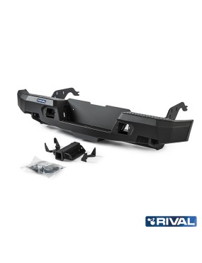 Zderzak tylny aluminiowy Rival z oświetleniem LED — Ford Ranger 2011-2022