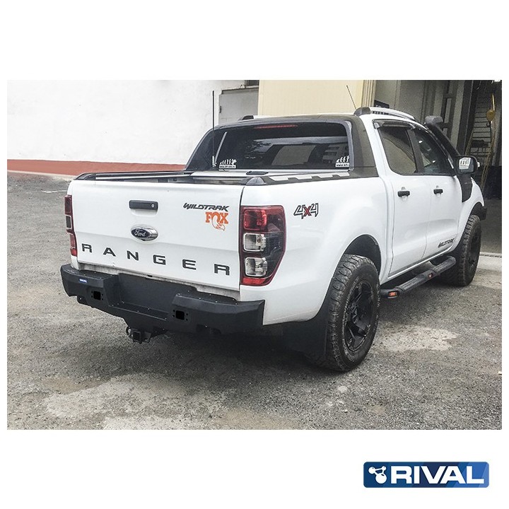 Zderzak tylny aluminiowy Rival z oświetleniem LED — Ford Ranger 2011-2022 - ujęcie 7