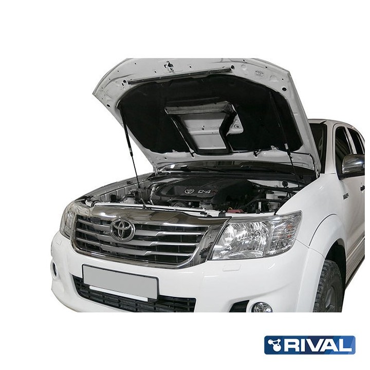 Siłowniki maski Rival — Toyota Hilux Vigo 2005-2015 - ujęcie 2