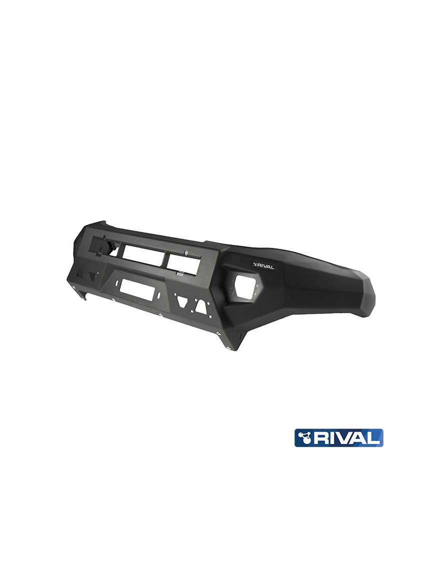 Zderzak przedni aluminiowy Rival z LED — Toyota Hilux Revo 2015-2020